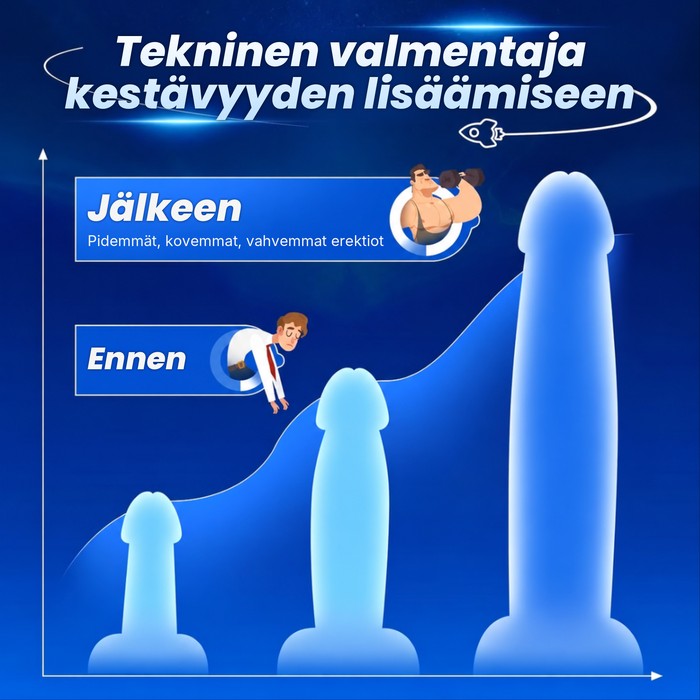 Täyteläisempi, kiinteämpi vaste, joka kestää