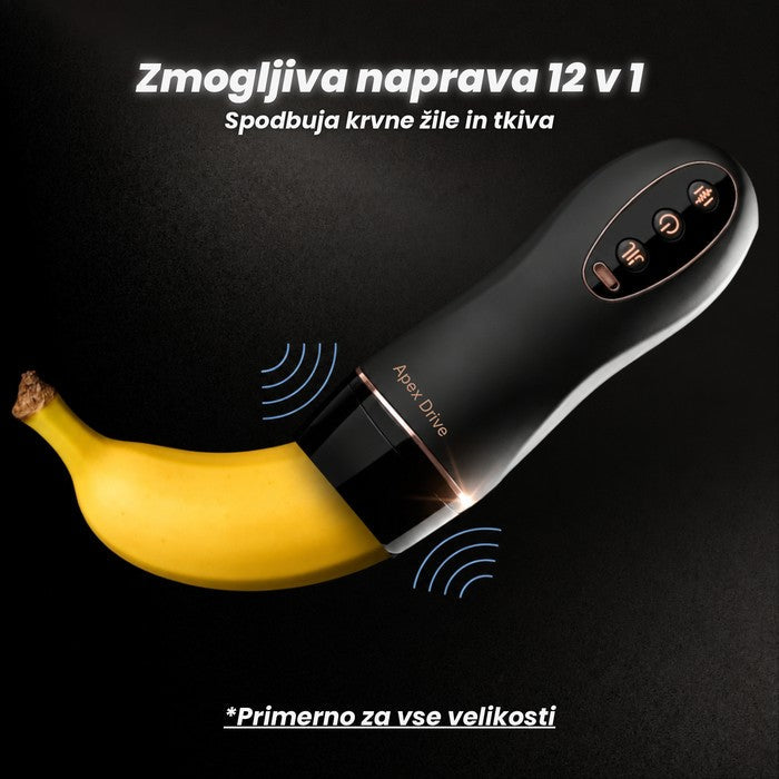 10 stopenj intenzivnosti — začne nežno in raste z vami