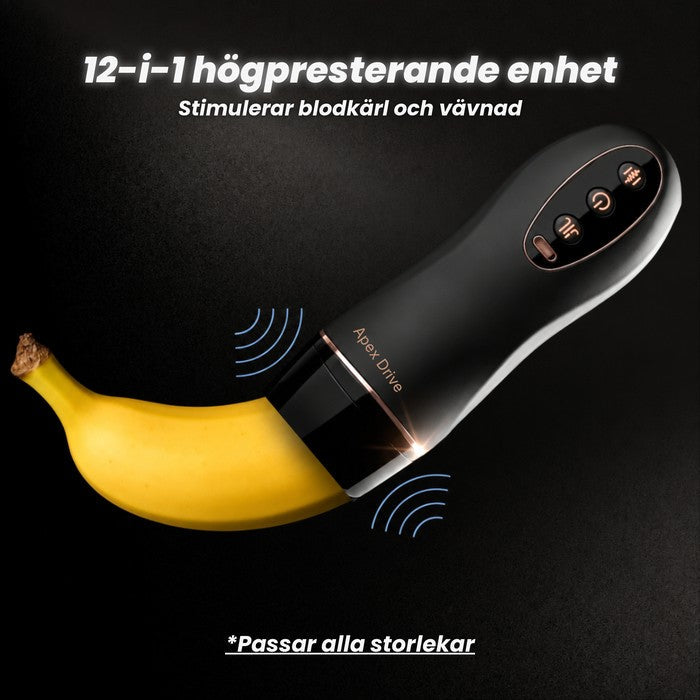 10 intensitetsnivåer — börjar mjukt och växer med dig